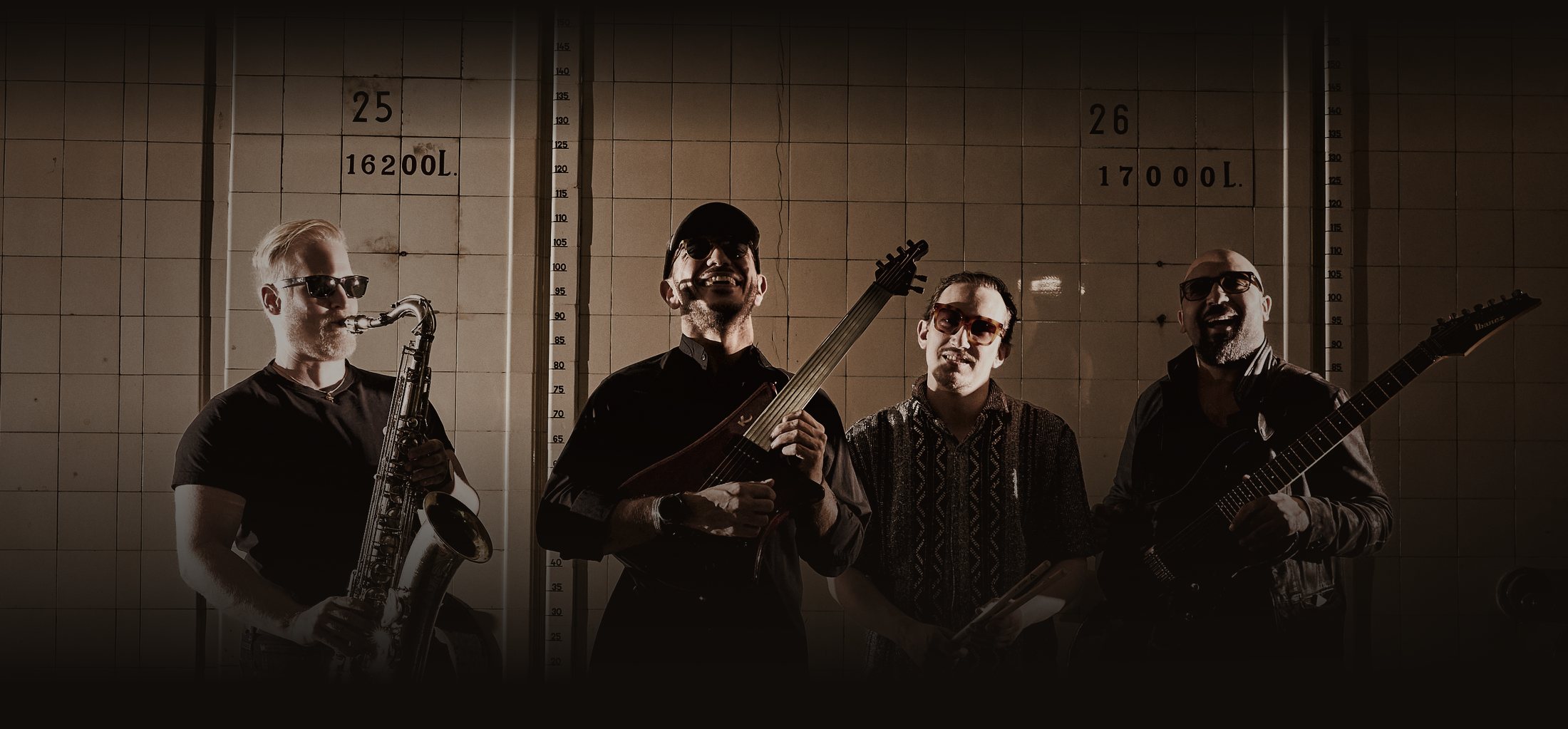 Nomad Spirits — les quatre musiciens